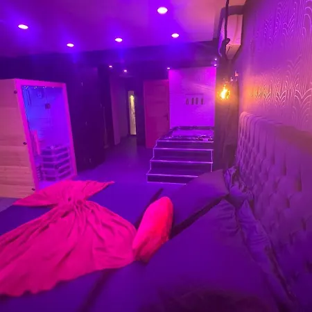 Sweety's Eden Jacuzzi - Privé Sauna Cinéma Jardin - Terrasse Centre-ville *