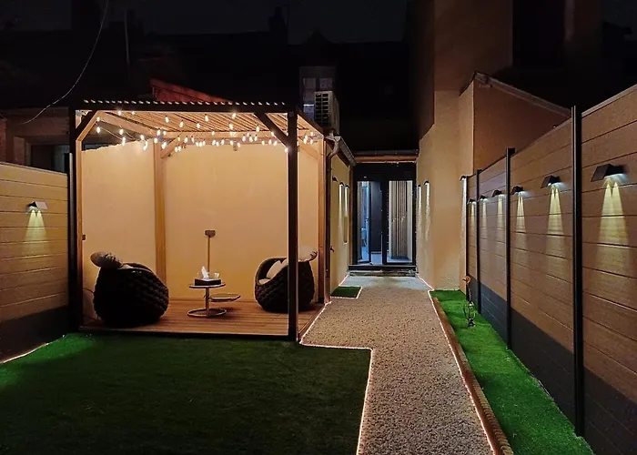 Sweety's Eden Jacuzzi - Jacuzzi Prive Sauna Cinema Jardin - Terrasse Centre-ville