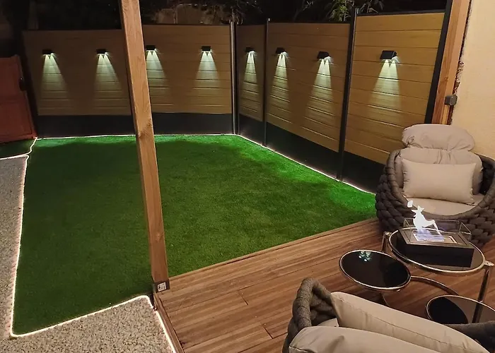 Sweety's Eden Jacuzzi - Jacuzzi Prive Sauna Cinema Jardin - Terrasse Centre-ville *